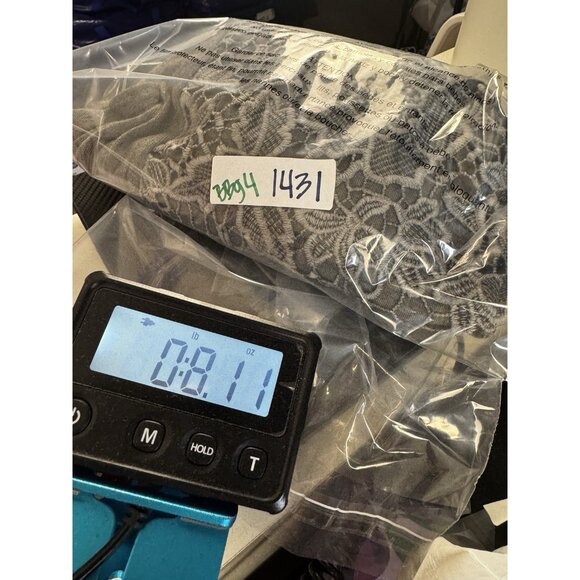 Lola Crochet L Gray Floral Assymetrical Italy Lagenlook Fairy Grunge Whimsigoth - Picture 10 of 10